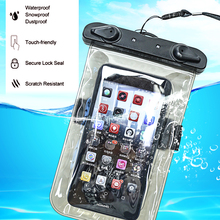 Universal Waterproof Phone Case,MoKo Multifunction CellPhone Dry Bag Pouch with Armband Feature & Neck Strap for iPhone X/8 Plus 2024 - buy cheap