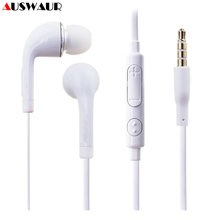 Universal de 3,5mm en la oreja auricular con cable auriculares estéreo de auriculares con micrófono Control remoto para Samsung iPhone Xiaomi Huawei MP3 2024 - compra barato