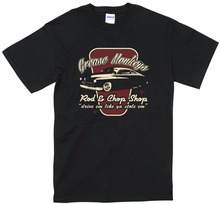 Camiseta de cuello redondo para hombre, camisa clásica de trineo de plomo, Rockabilly, Greaser, 2019 2024 - compra barato