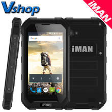 Original iMAN X5 3G Mobile Phone Android 5.1 1GB+8GB IP67 Waterproof Quad Core Smartphone 480P 5MP 4.5 inch Dual SIM Cell phone 2024 - buy cheap