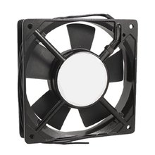 CAA-nuevo ventilador de refrigeración, 278g, Metal negro, Industrial, 120x120x25mm, 0.1A, AC 220-240V 2024 - compra barato