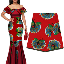 Tecido africano real de ancara, tecido impresso com cera real, pano de alta qualidade, 100% algodão, material de costura para vestido, artesanato diy 2024 - compre barato