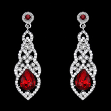 OCESRIO Zircon Bridal Earrings for Wedding Austrian Crystal white Wedding Earrings Hanging Women Jewelry Accessoreis ers-g95 2024 - buy cheap