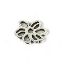 FREE SHIPPING 300PCS Tibetan silver Flower Charm 22x20mm A13913 2024 - buy cheap