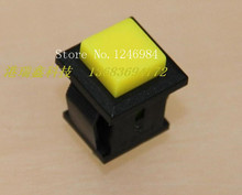 [SA]Electronic switch button switch normally open square no lock button switch reset switch RESET yellow PB307B--100PCS/LOT 2024 - buy cheap