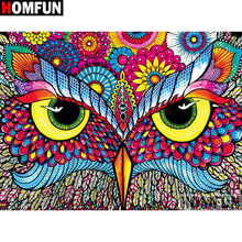HOMFUN Full Square/Round Drill 5D DIY Diamond Painting "Cartoon owl" Embroidery Cross Stitch 5D Home Decor A00897 2024 - buy cheap