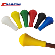 Sharrow-Flecha de nailon para niños, punta de flecha para practicar tiro, 6 colores, 8mm, 10 piezas 2024 - compra barato