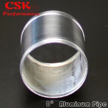 Adaptador de manguera de aleación de aluminio conector de tubo de silicona 76mm 3 pulgadas 2024 - compra barato