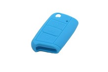 Remote Key Silicone Skin (Light Blue) For Volkswagen For VW Golf MK7 2024 - buy cheap