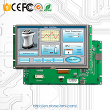 Módulo lcd rs485 rs232 ttl de 10.4 ''com tela sensível ao toque + placa controladora + programa para uso industrial 2024 - compre barato