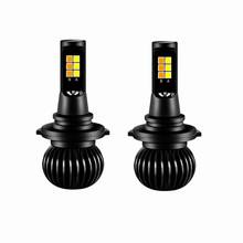 New Car LED Fog  Light Lamp Tail Bulbs H1 H3 H4 H7 H11 H8 H9 HB3 HB4 9005 9006 880 881 White Yellow Dual Color 20w 2600LM 2024 - buy cheap