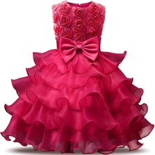Vestidos de princesa para niñas, ropa de fiesta para niñas, de 5, 6, 7 y 8 años, para cumpleaños, bautizo y Navidad 2024 - compra barato