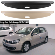 Cubierta de carga trasera para Volkswagen VW Golf 6 MK6 2008-2013, protector de seguridad para pantalla de maletero, accesorios de sombra 2024 - compra barato