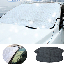 Cubierta Universal para parabrisas de coche, protección contra el hielo, protección contra el polvo de nieve, protección contra el sol, polvo UV, hielo de nieve 2024 - compra barato