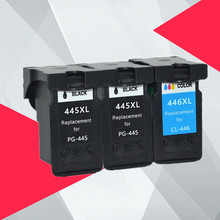 Compatible PG-445XL PG445 pg-445 CL-446 XL Refilled Ink Cartridge Replacement for Canon PG 445 CL 446 PIXMA MX494 MG2440 MG2540 2024 - buy cheap