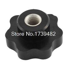 M12 Female Thread 50mm Head Diameter Star Torx Clamping Knob Black 2024 - buy cheap