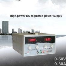 KPS6030D Digital Display High Power Switching Power Supply 60V/30A Adjustable Output DC Power Supply 110V/220V 50Hz/60Hz 1800W 2024 - buy cheap