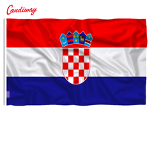 Bandeira croata nova europa 11.11, banner suspenso feminino de 3x5 pés para decoração 2024 - compre barato