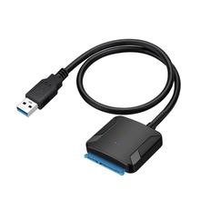 SATA к USB адаптеру USB 3,0 к Sata 3 кабель конвертер для 2.5in 3.5in HDD SSD жесткий диск USB Sata адаптер Hkgh качество 2024 - купить недорого