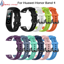 Pulsera inteligente para Huawei Honor Band 4, correa de silicona con pantalla a Color, rastreador de Fitness, correa de pulsera inteligente para huawei 2024 - compra barato