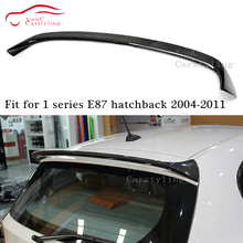 E87 material de fibra de carbono asa traseira do carro spoiler para bmw série 1 e87 5-door hatchback 2004-2011 spoiler traseiro tronco boot lábio 2024 - compre barato