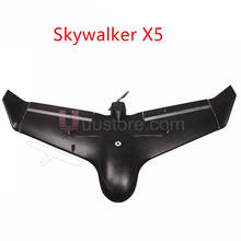 Новый Skywalker X5 EPO летающее крыльев черный Glider FPV Airplane RC Kit PNP ARF Combo пульт дистанционного управления с электроприводом для салеба 2024 - купить недорого