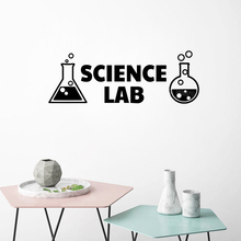 Science Lab Vinyl Wall Decals Science Classroom Decor Decal Chemistry Art Sticker Mural Home Decor Bedroom Boys Girls Room S564 2024 - buy cheap