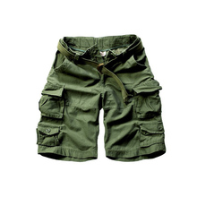 Pantalones cortos de algodón para hombre, shorts de camuflaje con cinturón, 11 colores, talla S, M, L, XL, XXL, XXXL, C001 2024 - compra barato