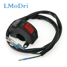 LMoDri Motorcycle 7/8" 22mm Handlebar Switches 12V Mount Headlight Fog Light Horn ON OFF Start Kill Switch 2024 - buy cheap