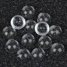 10pcs/lot 25mm Hemisphere Clear Glass Dome Cabochons Magnifying Cabochon Accessories For DIY Jewelry 2024 - buy cheap