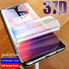 37D Full Protective Film On The For Oneplus 6 6T 7 7Pro Hydrogel Film  On Oneplus6 7 Pro 7 8 HD Screen Protector Film Not Glass 2024 - buy cheap