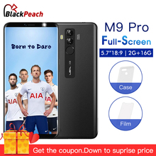 LEAGOO M9 PRO 5.72" 18:9 full Screen Mobile Phone Android 8.1 MT6739V Quad Core 2GB 16GB 13MP dual camera Face ID 4G Smartphone 2024 - buy cheap