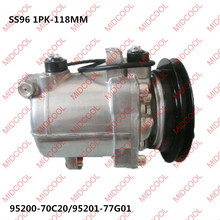 HIGH QUALITY AUTO AC COMPRESSOR SS96  FOR 95200-70C20/95201-77G01 9520070C20 9520077G01 2024 - buy cheap