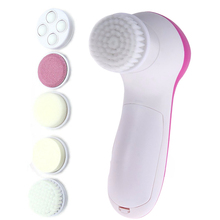 5 In 1 Multifunction Electric Face Cleansing Brush Washing Spa Skin Care Massage Cleanser Facial Cleaner Machine Skin Care Tools 2024 - buy cheap