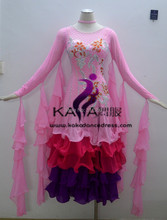 KAKA DANCE B1418,New Dance Wear Ballroom Standard Dance Dress,Waltz Competition Dress,Women,Ballroom Dance Dress 2024 - buy cheap