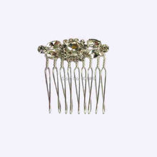 HOT silver color sparkling diamante rhinestone flower mini bridal wedding comb headpiece jewelry accessories 6Pcs lot 2024 - buy cheap