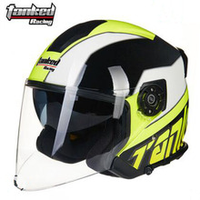 Capacete de segurança t597 para corrida, meio rosto, scooter, moto elétrica, motocross, motocicleta, boné de segurança 2024 - compre barato