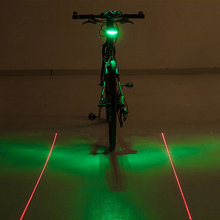 WEST BIKING-luces traseras láser para bicicleta, luz de advertencia de líneas paralelas para bicicleta de montaña, accesorios de equipo 2024 - compra barato