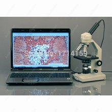 Student School Microscope-AmScope Supplies 40X-2500X Advanced Compound Microscope with USB Digital Camera & 10pc Slide Kit 2024 - buy cheap