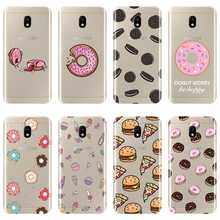 Funda trasera de Donut para Samsung Galaxy J3 J5 J7 2015 2016 2017 J2 J5 J7 Prime, funda de silicona suave para Samsung J4 J6 J8 Plus 2024 - compra barato