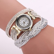 Woman`s Watch Breath personality twist lady bracelet table Korean velvet ring rivet  ladies bracelet watches WG1706S 2024 - buy cheap