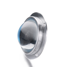 1pc 67mm lente de vidro óptico led refletor 66.4mm + suporte fixo lente para 20 w-100 w de alta potência led lentes de instrumentos ópticos 2024 - compre barato