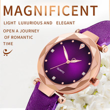 Mulheres marca de luxo céu estrelado relógios quartzo relógio aço inoxidável dial casual bracele relógio 2019 moda relogio feminino q 2024 - compre barato