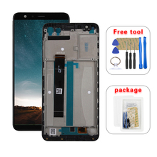 For ASUS Zenfone Max Plus X018D ZB570TL Touch Screen Digitizer Glass LCD Display Assembly with Frame 2024 - buy cheap