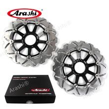 Arashi 1 Pair For HONDA CBR600F 2003 CNC Front Brake Disc Brake Rotors CBR600 F CBR F 600 2003 CBR900RR XLV VARADERO VTEC 800 2024 - buy cheap