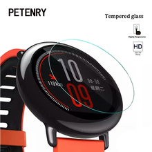 Película protectora de pantalla para Xiaomi Huami Amazfit reloj deportivo Pace 9H película de pantalla de vidrio templado transparente para accesorio Amazfit 2024 - compra barato