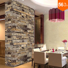 Papel de parede tijolo, novo, de pedra, tijolos, para sala de estar, fundo 3d 2024 - compre barato