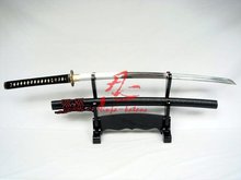 clay tempered battle ready katana real choji hamon blade sharpend sword 2024 - buy cheap