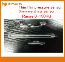 Fast ship Livre 0-150 kg de película Fina de pesagem sensor de sensor de pressão de 3mm PVDF150kg força fsr resistência sensível 2024 - compre barato