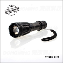 Zoomable 5000 lumen flashlight lantern  powered by one 18650 battery Cree XML-T6 LED Tactical Flashlight Torch 2024 - buy cheap